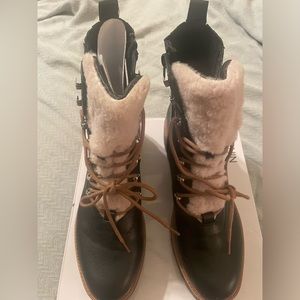 Nine West Combat Boots (Size 10)